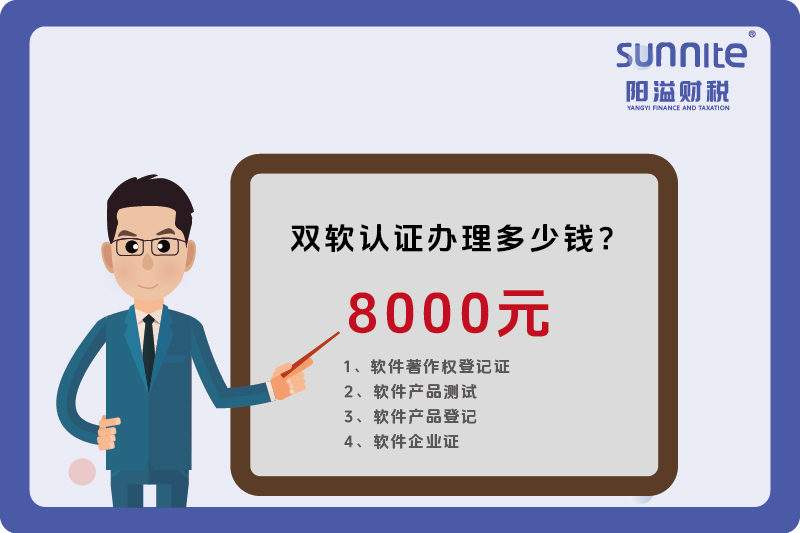 2024年3月双软认证办理多少钱？