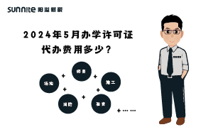 2024年5月办学许可证代办费用多少？