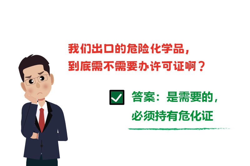 外贸企业出口的危险化学品是否需要许可证2